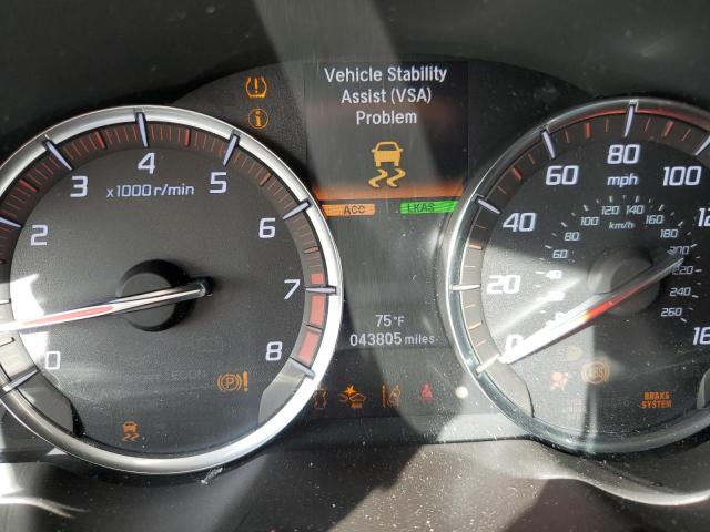 19UUB2F60KA009072 - 2019 ACURA TLX TECHNOLOGY WHITE photo 9