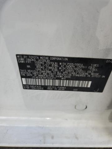 JTLKE50E481026419 - 2008 TOYOTA SCION XB Weiß Foto 12