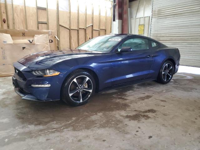 1FA6P8TH6J5113869 - 2018 FORD MUSTANG BLUE photo 1