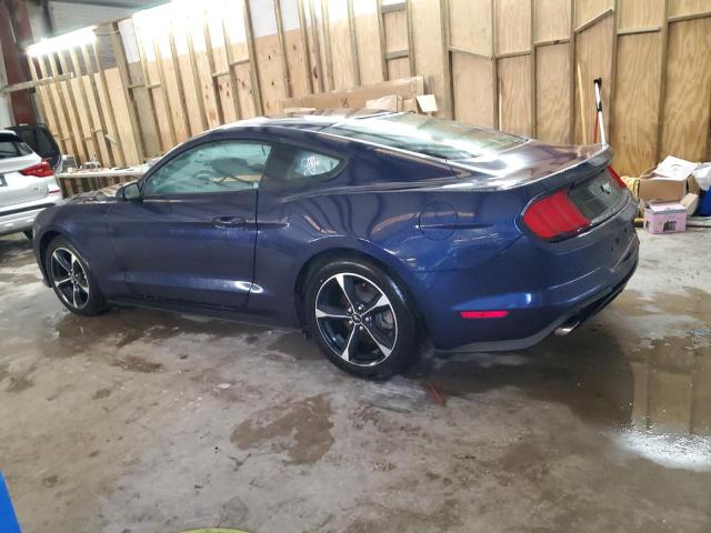 1FA6P8TH6J5113869 - 2018 FORD MUSTANG BLUE photo 2