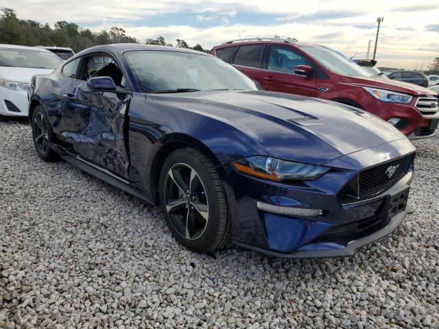 1FA6P8TH6J5113869 - 2018 FORD MUSTANG BLUE photo 4