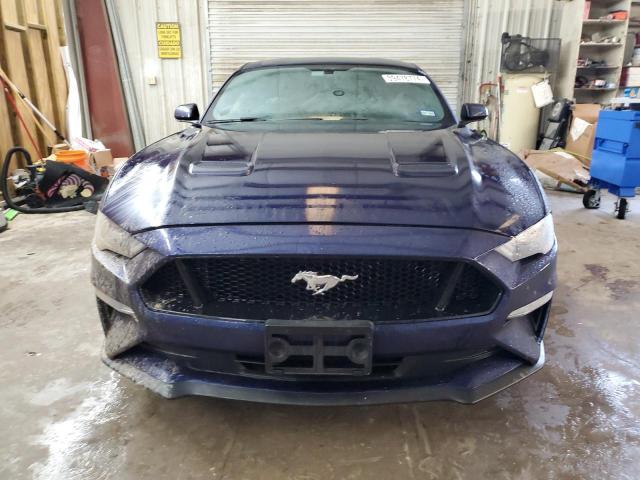 1FA6P8TH6J5113869 - 2018 FORD MUSTANG BLUE photo 5