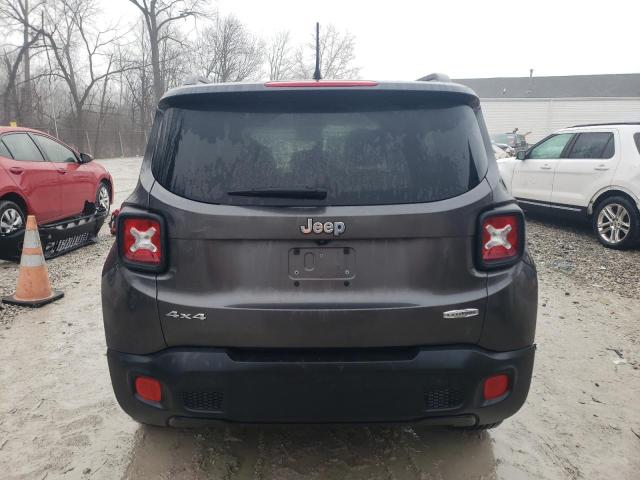 ZACCJBBT2GPE38293 - 2016 JEEP RENEGADE LATITUDE GRAY photo 6