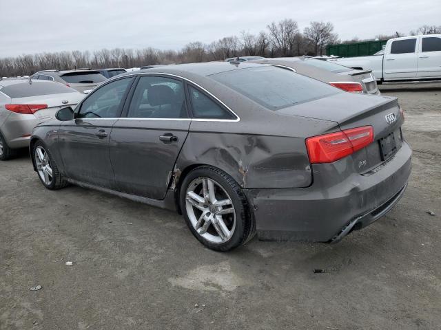 WAUHGAFC9EN066088 - 2014 AUDI A6 PRESTIGE GRAY photo 2