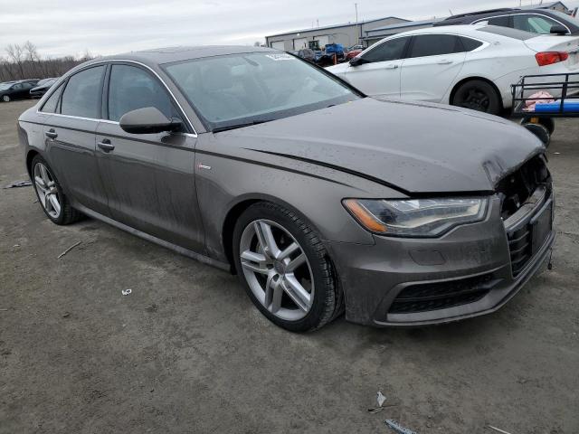 WAUHGAFC9EN066088 - 2014 AUDI A6 PRESTIGE GRAY photo 4