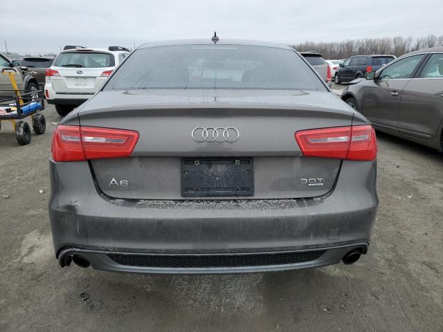 WAUHGAFC9EN066088 - 2014 AUDI A6 PRESTIGE GRAY photo 6