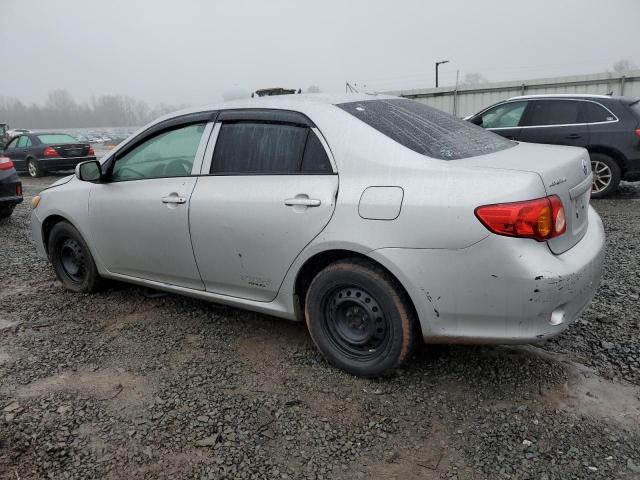 2T1BU4EE3AC255869 - 2010 TOYOTA COROLLA BASE SILVER photo 2