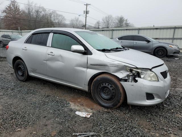 2T1BU4EE3AC255869 - 2010 TOYOTA COROLLA BASE SILVER photo 4