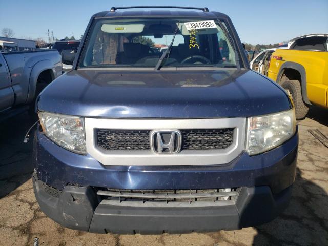 5J6YH18339L002914 - 2009 HONDA ELEMENT LX BLUE photo 5