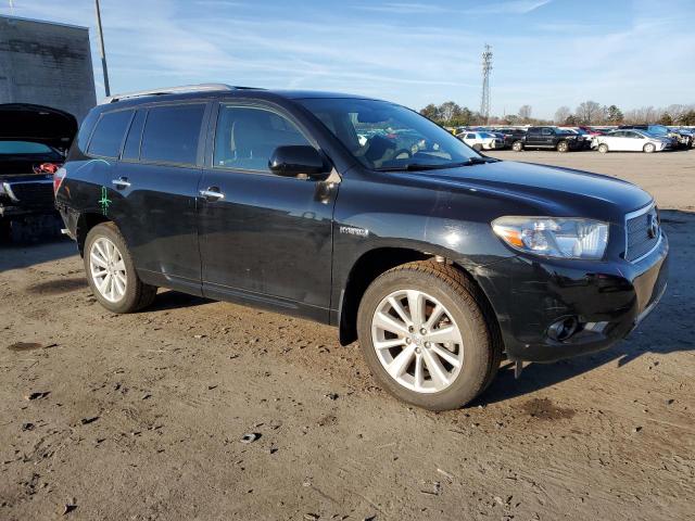 JTEEW44A382019605 - 2008 TOYOTA HIGHLANDER HYBRID LIMITED BLACK photo 4