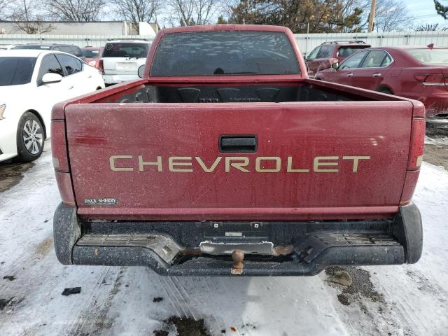 1GCCS144XVK178472 - 1997 CHEVROLET S TRUCK S10 RED photo 6