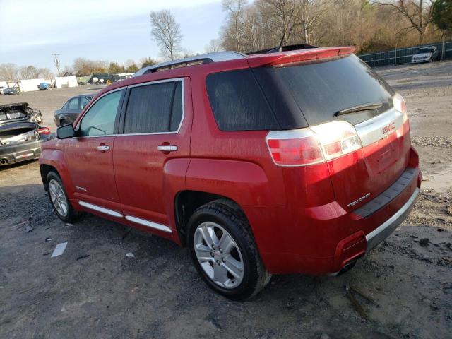 2GKALYEK2D6139276 - 2013 GMC TERRAIN DENALI RED photo 2