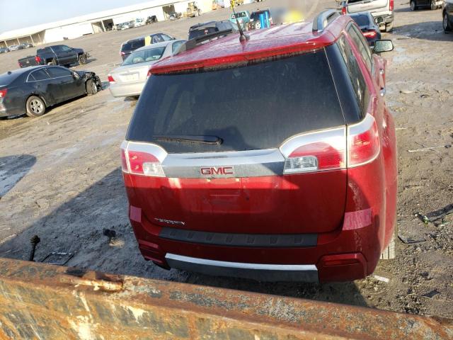 2GKALYEK2D6139276 - 2013 GMC TERRAIN DENALI RED photo 6