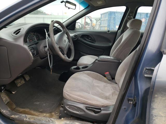 1FAFP52U2XG306028 - 1999 FORD TAURUS LX BLUE photo 7