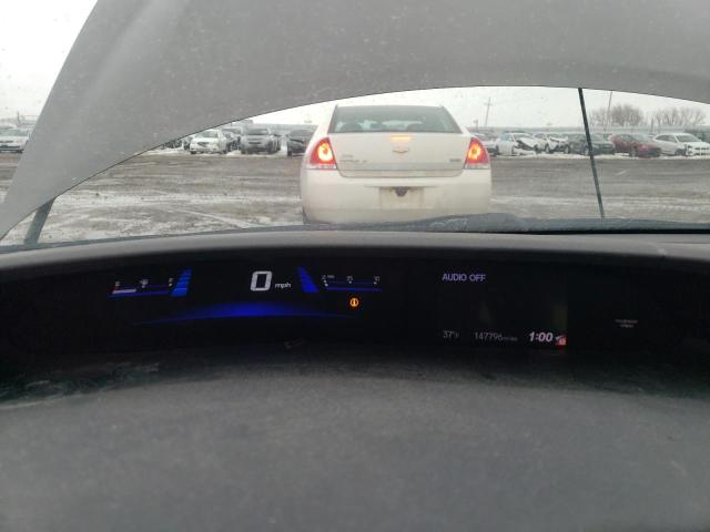 19XFB2F9XDE060337 - 2013 HONDA CIVIC EXL ნაცრისფერი ფოტო 9