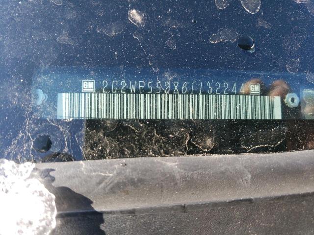 2G2WP552861132244 - 2006 PONTIAC GRAND PRIX 银色 照片 12