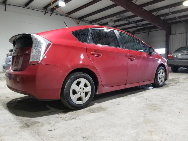 JTDKN3DU6B0302565 - 2011 TOYOTA PRIUS RED photo 3