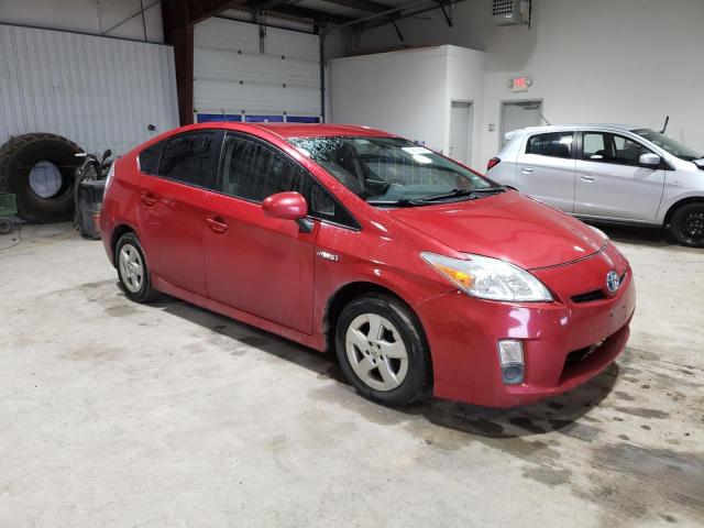 JTDKN3DU6B0302565 - 2011 TOYOTA PRIUS RED photo 4