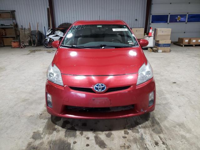 JTDKN3DU6B0302565 - 2011 TOYOTA PRIUS RED photo 5