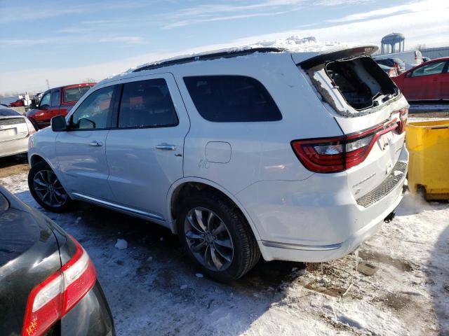 1C4SDJETXMC556035 - 2021 DODGE DURANGO CITADEL WHITE photo 2