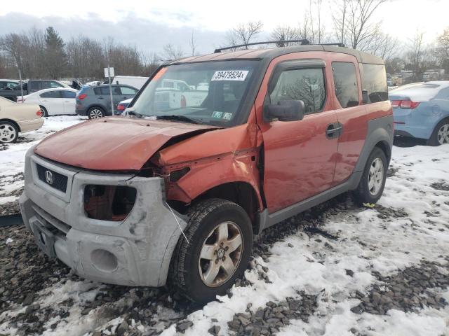 5J6YH286X4L039242 - 2004 HONDA ELEMENT EX ORANGE photo 1