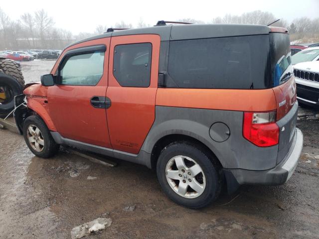 5J6YH286X4L039242 - 2004 HONDA ELEMENT EX ORANGE photo 2