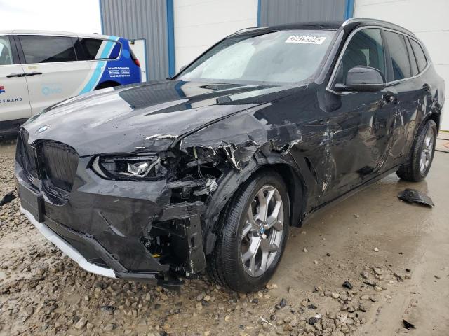 5UX53DP09R9T79324 - 2024 BMW X3 XDRIVE30I BLACK photo 1