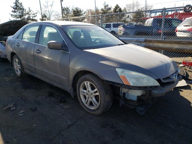 1HGCM56897A150996 - 2007 HONDA ACCORD EX GRAY photo 4