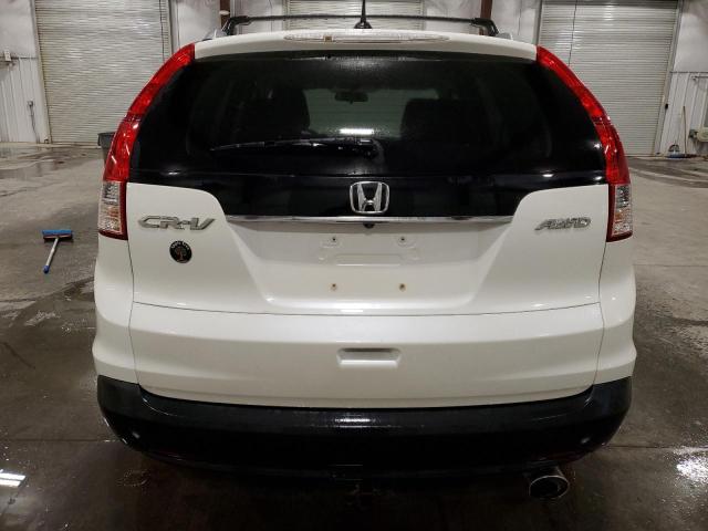 5J6RM4H74CL008944 - 2012 HONDA CR-V EXL WHITE photo 6