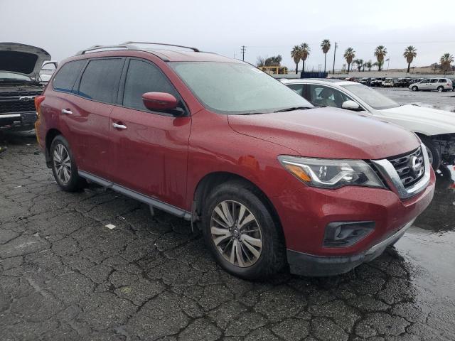 5N1DR2MN7JC613706 - 2018 NISSAN PATHFINDER S RED photo 4