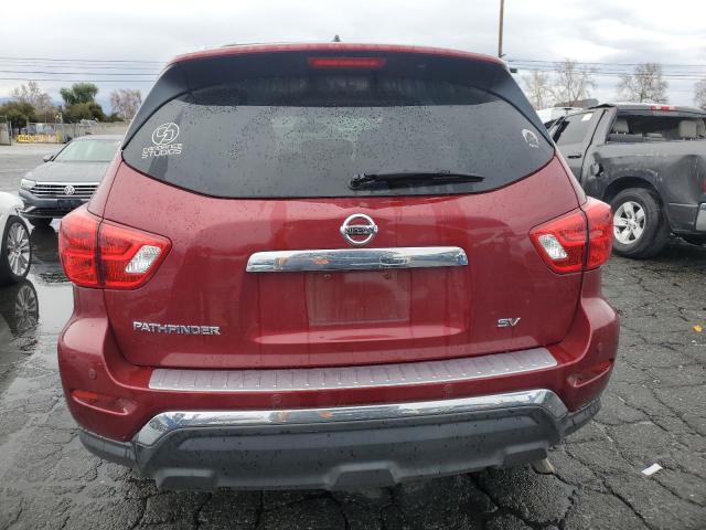 5N1DR2MN7JC613706 - 2018 NISSAN PATHFINDER S RED photo 6