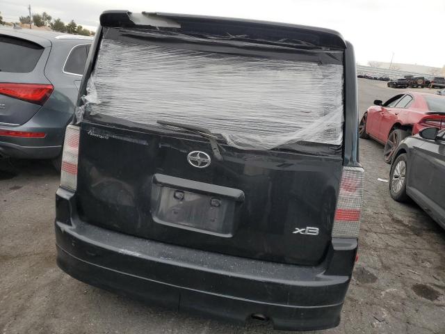 JTLKT324764070523 - 2006 TOYOTA SCION XB BLACK photo 6