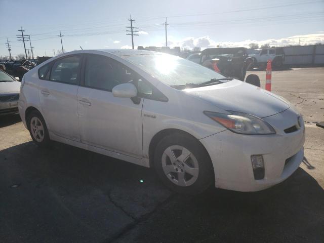 JTDKN3DU8A5158504 - 2010 TOYOTA PRIUS WHITE photo 4