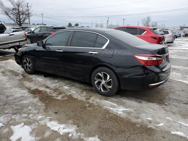 1HGCR2F36GA190232 - 2016 HONDA ACCORD LX BLACK photo 2