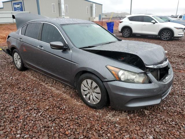 1HGCP2F31BA032010 - 2011 HONDA ACCORD LX GRAY photo 4