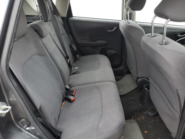 JHMGE8H39DC005522 - 2013 HONDA FIT GRAY photo 10