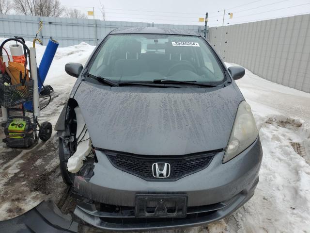 JHMGE8H39DC005522 - 2013 HONDA FIT GRAY photo 5