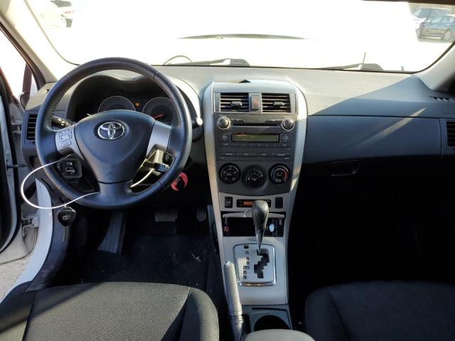 2T1BU4EE6AC419907 - 2010 TOYOTA COROLLA BASE WHITE photo 8