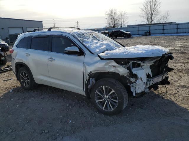 5TDJZRFH4HS515488 - 2017 TOYOTA HIGHLANDER SE WHITE photo 4