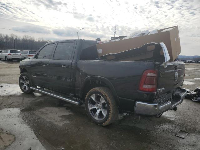 1C6SRFJT8KN810760 - 2019 RAM 1500 LARAMIE BLACK photo 2