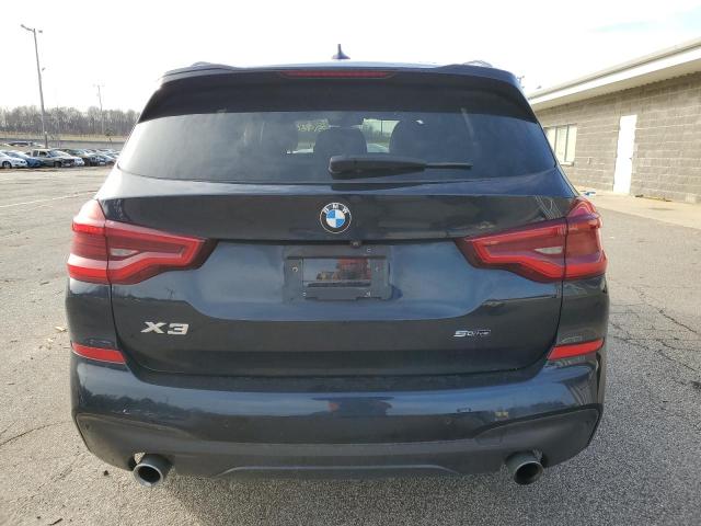 5UXTR7C58KLF36765 - 2019 BMW X3 SDRIVE30I BLACK photo 6