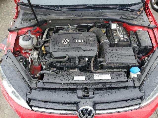 3VWG17AU5JM274652 - 2018 VOLKSWAGEN GOLF S RED photo 11