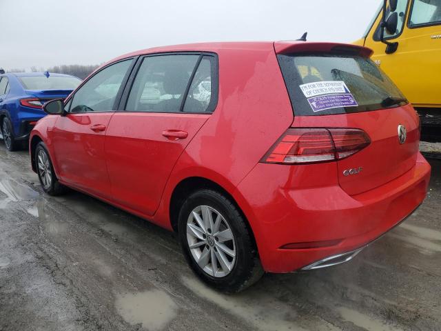 3VWG17AU5JM274652 - 2018 VOLKSWAGEN GOLF S RED photo 2