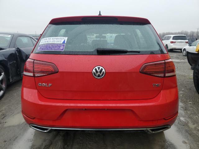 3VWG17AU5JM274652 - 2018 VOLKSWAGEN GOLF S RED photo 6