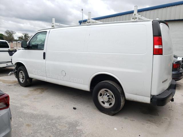 1GCWGAFP0N1194367 - 2022 CHEVROLET EXPRESS G2 WHITE photo 2