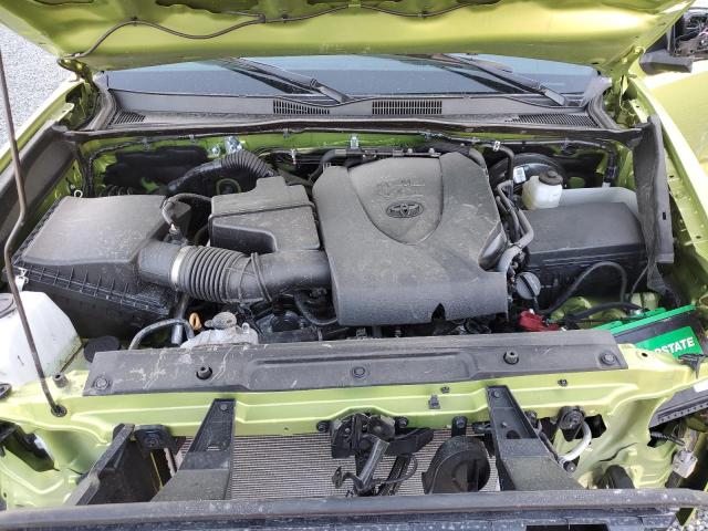 3TYRZ5CN2PT026452 - 2023 TOYOTA TACOMA ACCESS CAB 绿色 照片 11