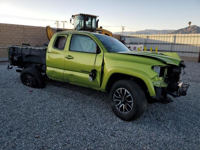 3TYRZ5CN2PT026452 - 2023 TOYOTA TACOMA ACCESS CAB GREEN photo 4