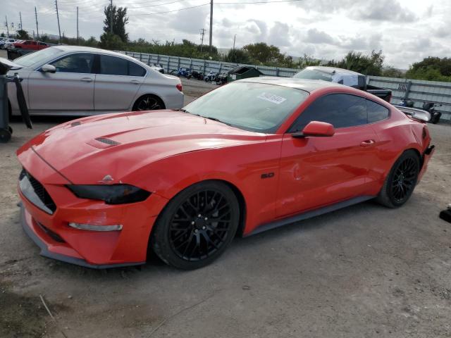 1FA6P8CF2K5173874 - 2019 FORD MUSTANG GT RED photo 1