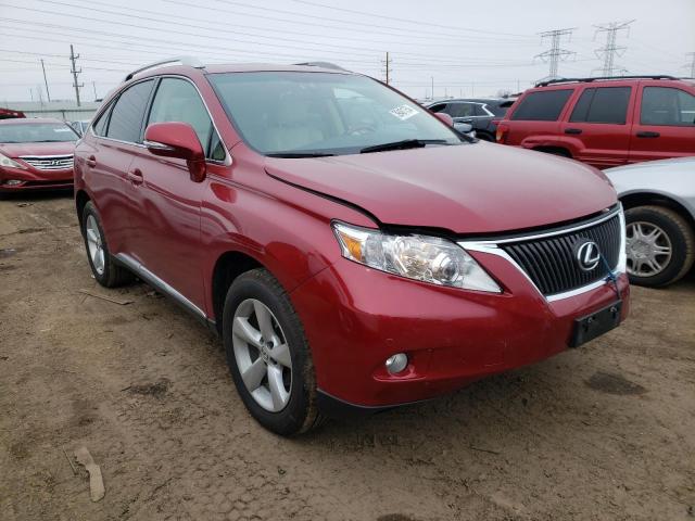 2T2BK1BA5AC019208 - 2010 LEXUS RX 350 MAROON photo 4