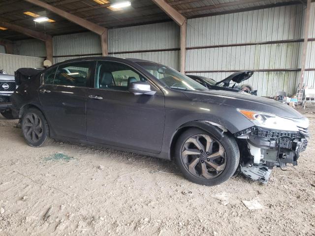 1HGCR2F84HA081586 - 2017 HONDA ACCORD EXL GRAY photo 4